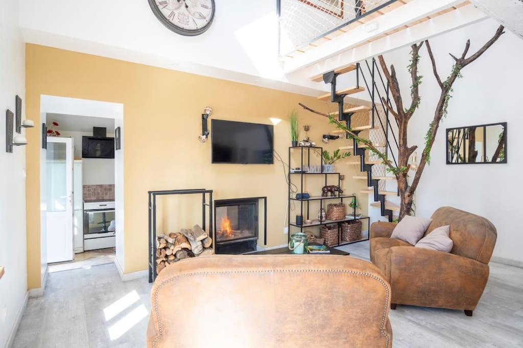 Ancinnes Relaxing Cottage Bain Nordique מראה חיצוני תמונה