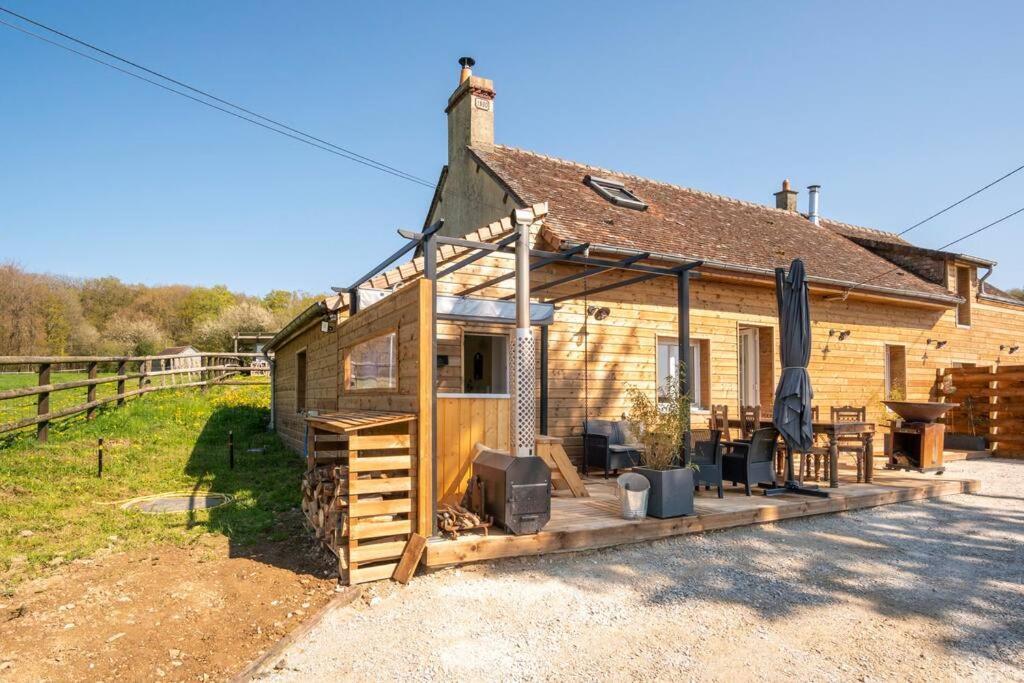 Ancinnes Relaxing Cottage Bain Nordique מראה חיצוני תמונה